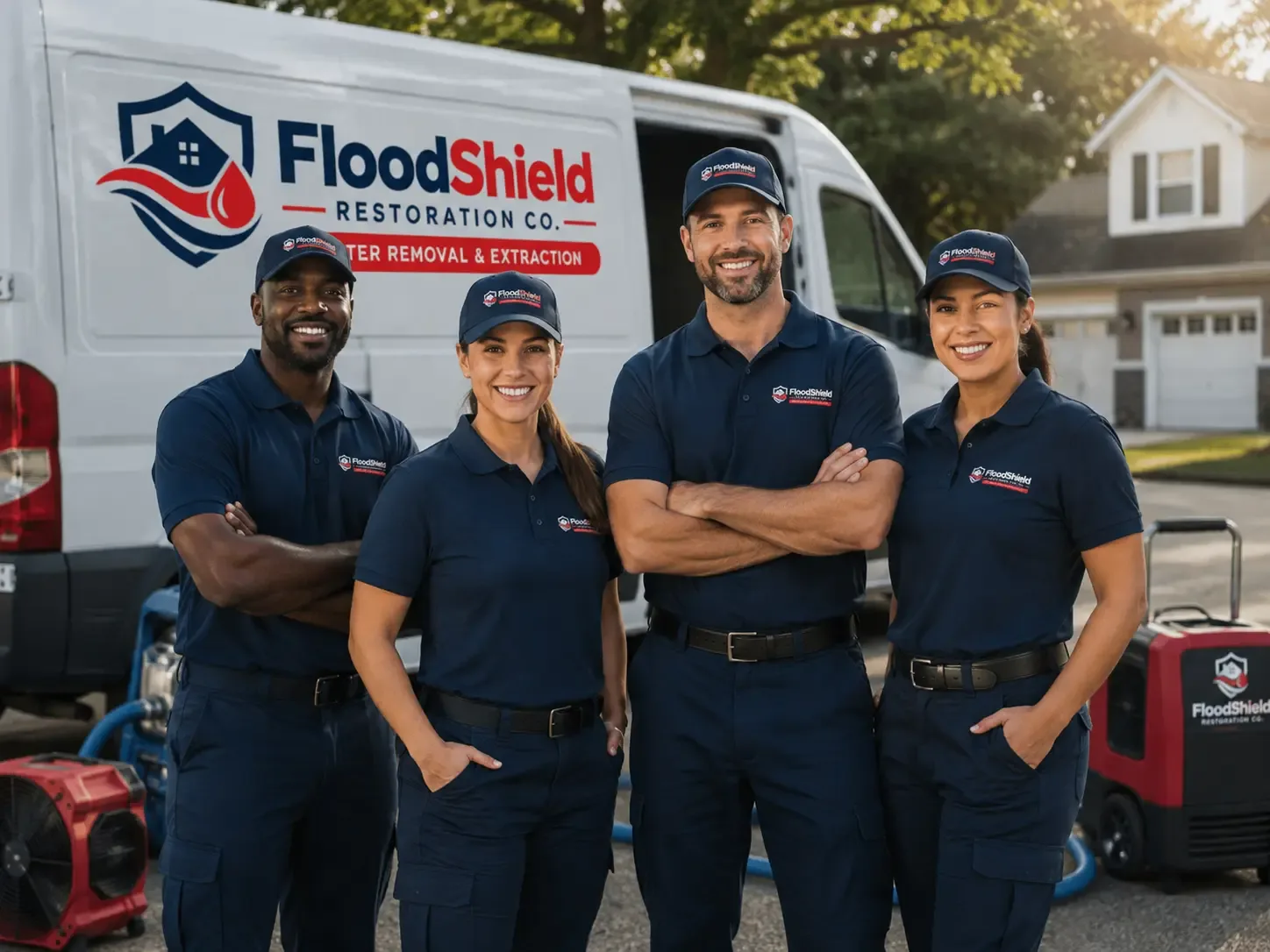 Flood Damage Restoration company in Moran, MI